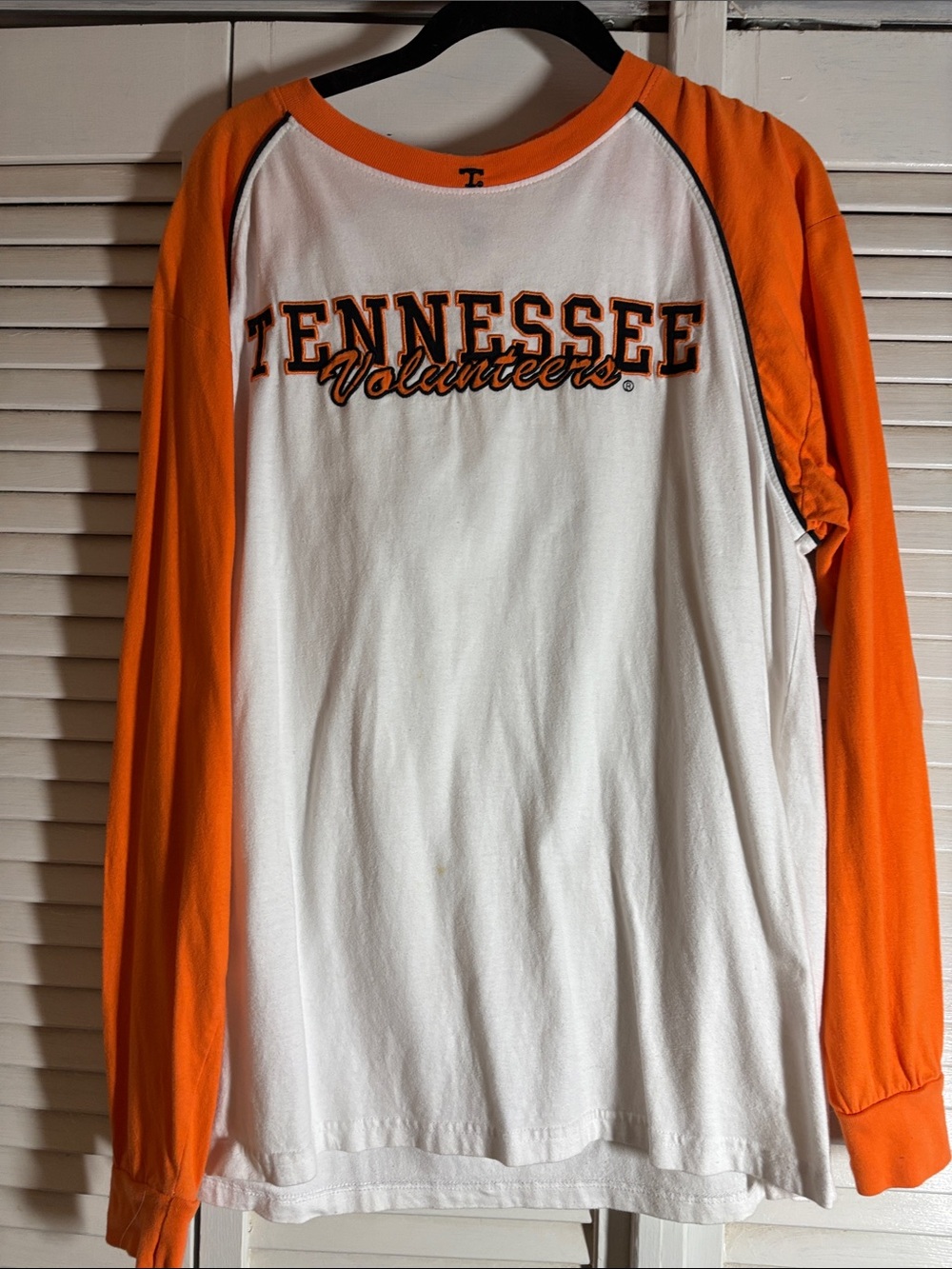 Tennessee Volunteers Orange & White Long Sleeve Tee